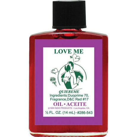 1/2 oz Indio Oil - Love Me - Magick Magick.com