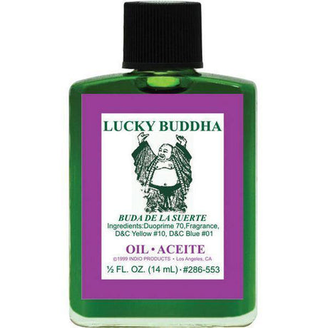 1/2 oz Indio Oil - Lucky Buddha - Magick Magick.com