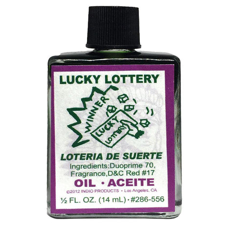 1/2 oz Indio Oil - Lucky Lottery - Magick Magick.com