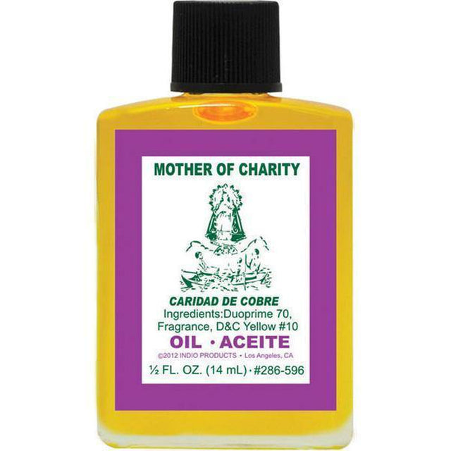 1/2 oz Indio Oil - Mother of Charity - Magick Magick.com