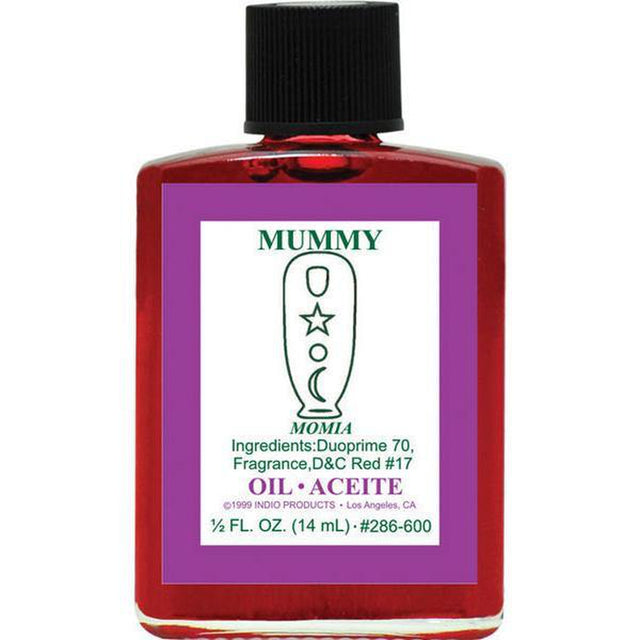 1/2 oz Indio Oil - Mummy - Magick Magick.com