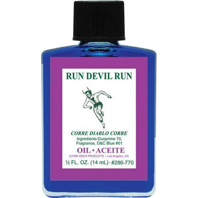 1/2 oz Indio Oil - Run Devil Run - Magick Magick.com