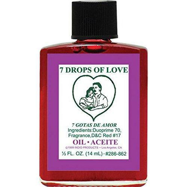 1/2 oz Indio Oil - Seven Drops of Love - Magick Magick.com