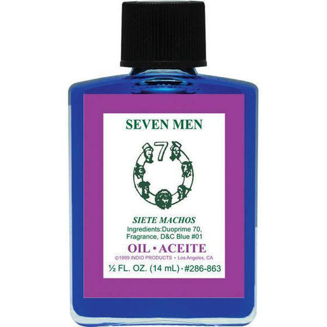 1/2 oz Indio Oil - Seven Men - Magick Magick.com