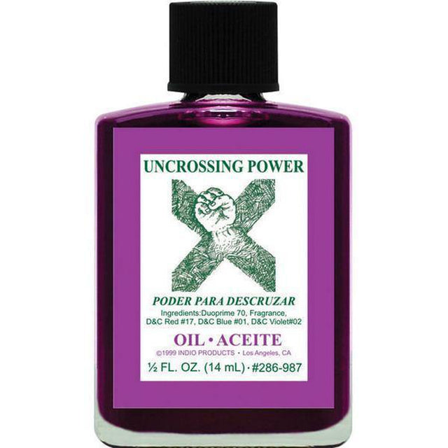 1/2 oz Indio Oil - Uncrossing Power - Magick Magick.com