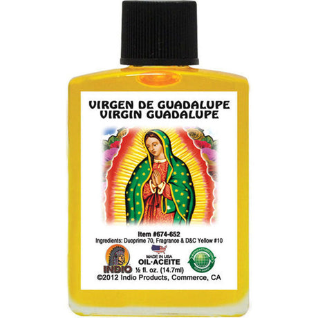 1/2 oz Indio Oil - Virgin Guadalupe - Magick Magick.com