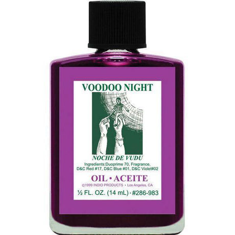 1/2 oz Indio Oil - Voodoo Night - Magick Magick.com