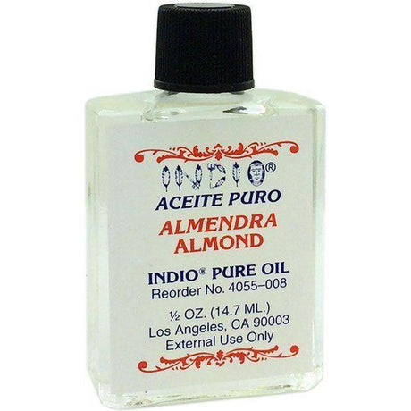 1/2 oz Indio Pure Fragranced Oil - Almond - Magick Magick.com