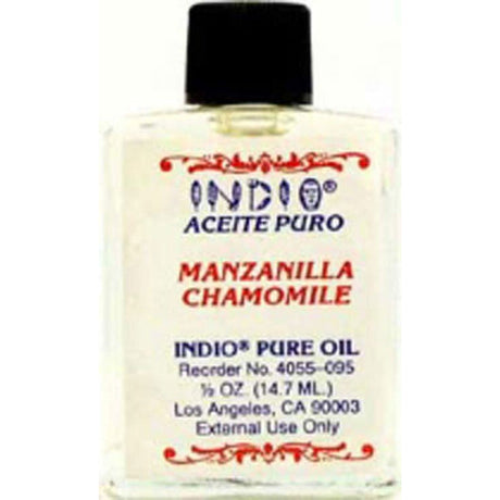 1/2 oz Indio Pure Fragranced Oil - Chamomile - Magick Magick.com