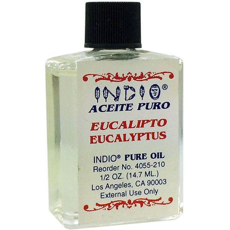 1/2 oz Indio Pure Fragranced Oil - Eucalyptus - Magick Magick.com