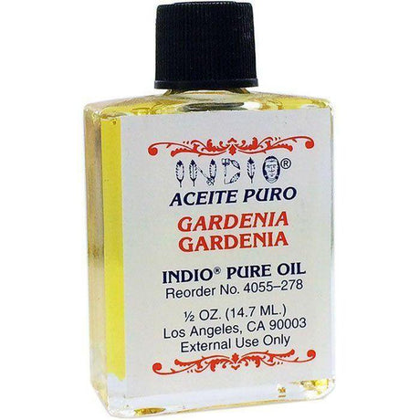 1/2 oz Indio Pure Fragranced Oil - Gardenia - Magick Magick.com