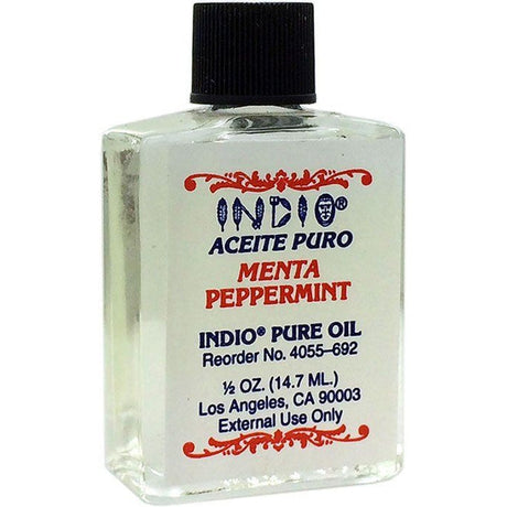 1/2 oz Indio Pure Fragranced Oil - Peppermint - Magick Magick.com