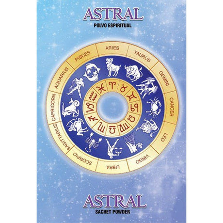 1/2 oz Sachet Powder in Envelope - Astral - Magick Magick.com