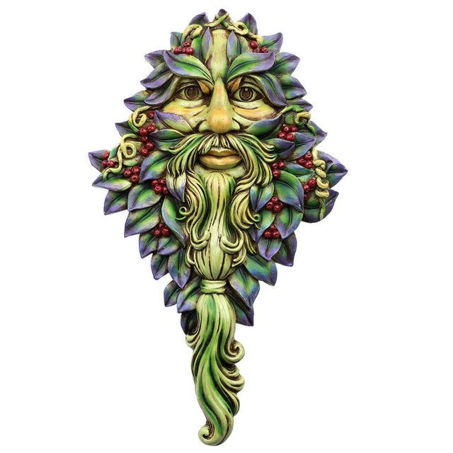 13" Greenman Wall Plaque - Magick Magick.com