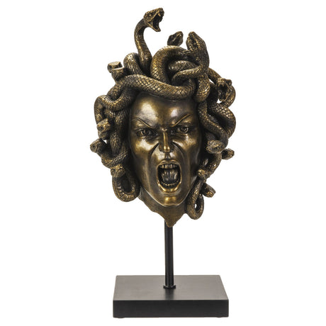 13.25" Head of Medusa Statue - Magick Magick.com