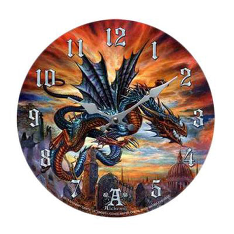 13.25" Wall Clock - Highgate Horror - Magick Magick.com