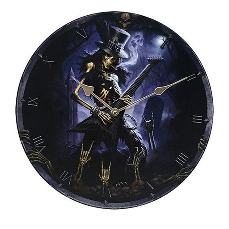 13.25" Wall Clock - Play Dead - Magick Magick.com