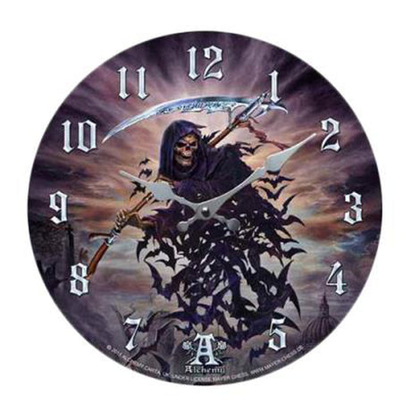 13.25" Wall Clock - Tithe to Hell - Magick Magick.com