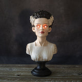 13.75" Bride of Frankenstein Bust with LED Lights - Magick Magick.com