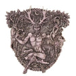 13.75" Horned God Cernunnos Wall Plaque Statue - Magick Magick.com