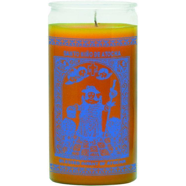 14 Day Glass Candle Child of Atocha - Magick Magick.com