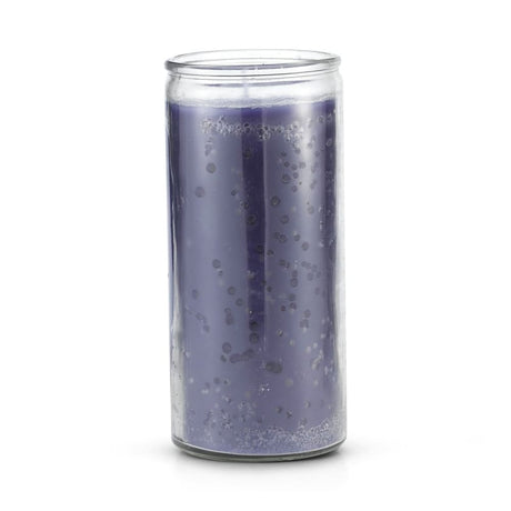 14 Day Glass Candle Plain - Purple - Magick Magick.com