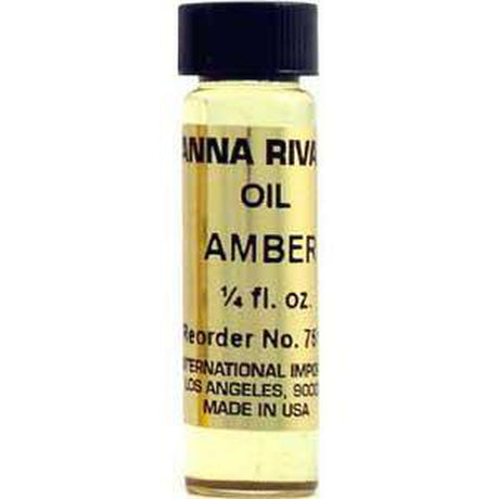 1/4 oz Anna Riva Oil Amber - Magick Magick.com