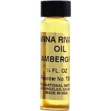 1/4 oz Anna Riva Oil Ambergris - Magick Magick.com