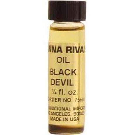 1/4 oz Anna Riva Oil Black Devil - Magick Magick.com