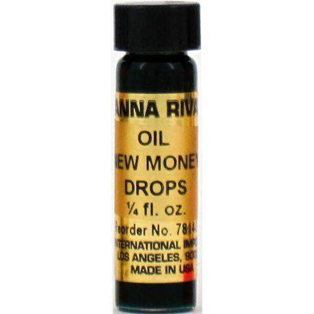 1/4 oz Anna Riva Oil New Money Drops - Magick Magick.com