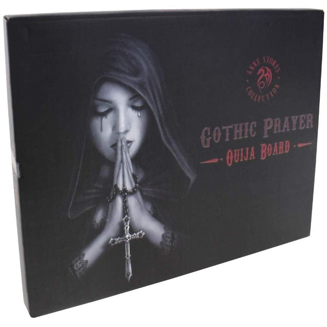 15" Anne Stokes Gothic Prayer Spirit Ouija Board with Planchette - Magick Magick.com