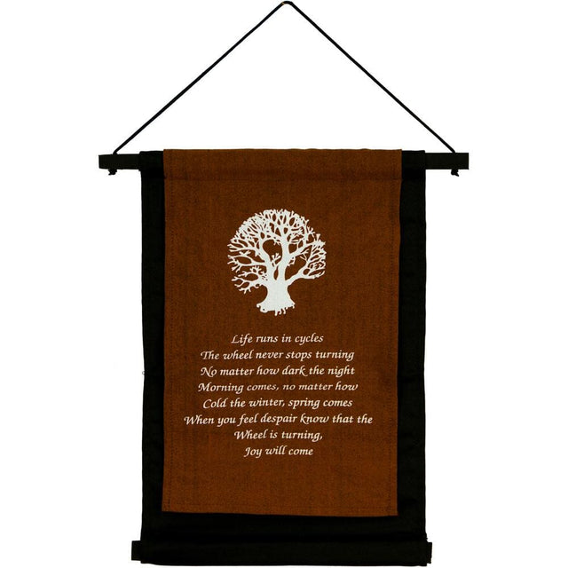 16" Cotton Banner - Tree of Life - Magick Magick.com
