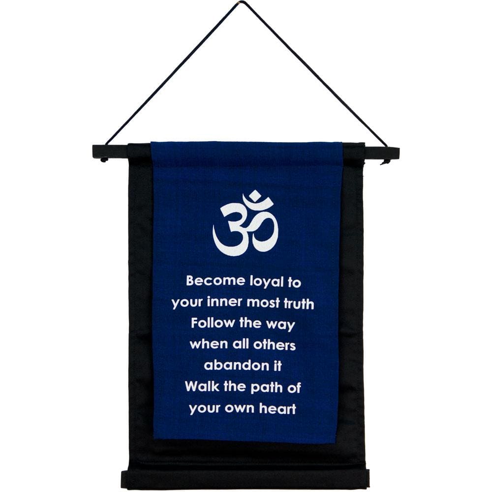16" Cotton banner - Path of your Heart - Magick Magick.com