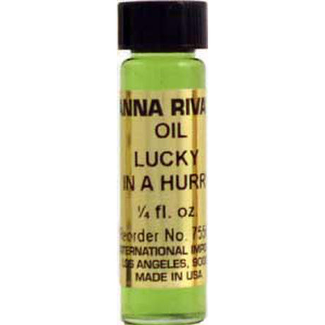 16 oz Anna Riva Oil - Luck In A Hurry - Magick Magick.com