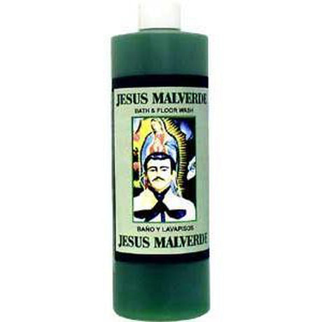 16 oz Bath & Floor Wash - Jesus Malverde - Magick Magick.com