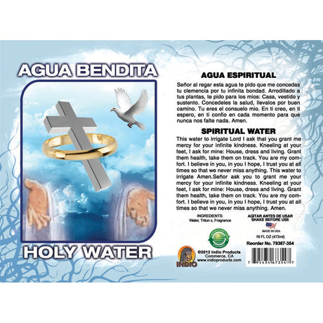 16 oz Spiritual Water Holy - Magick Magick.com