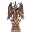 18" Baphomet On Pedestal Statue - Magick Magick.com