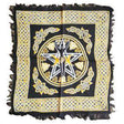 18" Satin Altar Cloth - Pentagram Goddess - Magick Magick.com