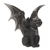 18.8" Triple Headed Winged Cat Statue - Magick Magick.com