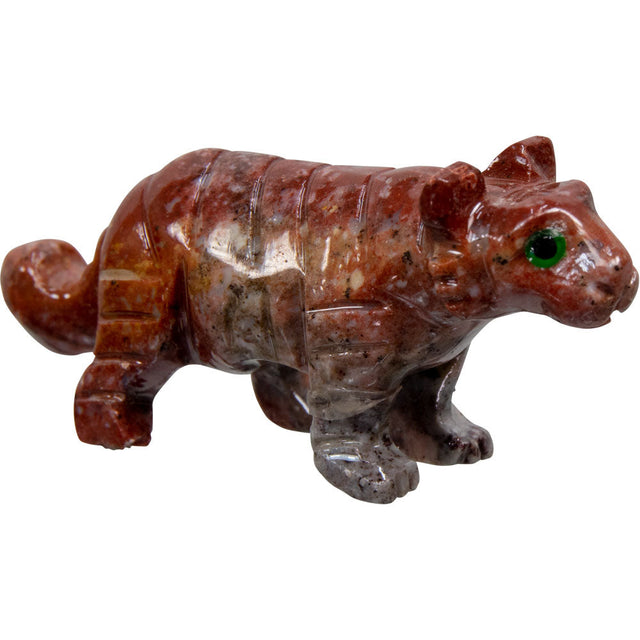 1.25" Dolomite Spirit Animal Carving - Tiger - Magick Magick.com