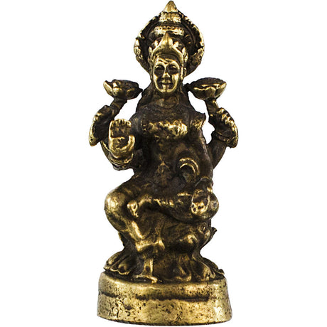 1.3" Mini Brass Figurine - Laksmi (Pack of 3) - Magick Magick.com