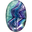 1.75" Palm Stone - Rainbow Fluorite - Magick Magick.com