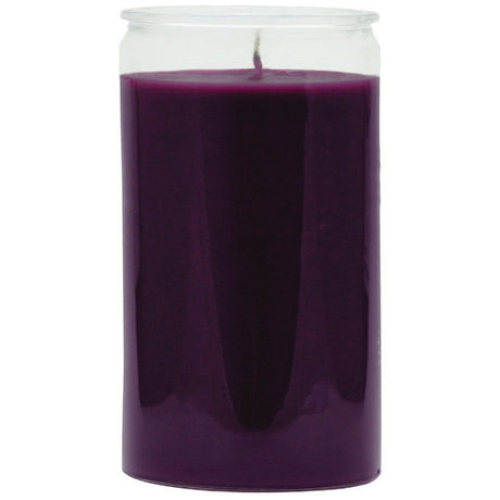 2 Day Plain Glass Candle - Purple - Magick Magick.com