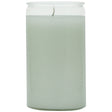 2 Day Plain Glass Candle - White - Magick Magick.com