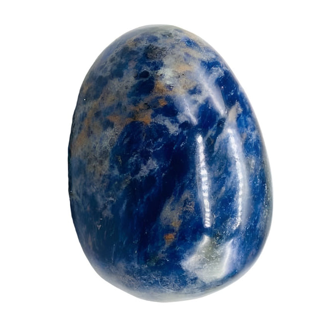 2" Gemstone Carved Egg - Sodalite - Magick Magick.com