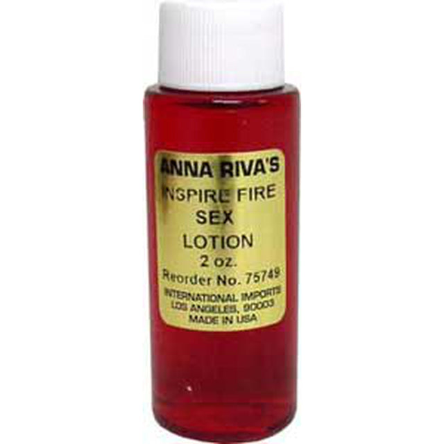 2 oz Anna Riva's Inspire Fire Sex Lotion - Magick Magick.com