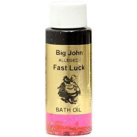 2 oz Bath Oil Anna Riva's - Big John Fast Luck - Magick Magick.com