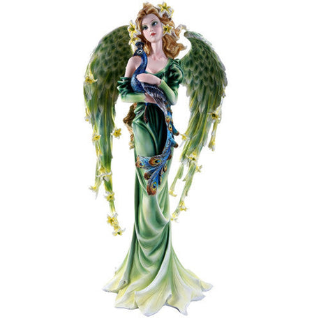 21.75" Fairy Statue - Peacock Fairy - Magick Magick.com