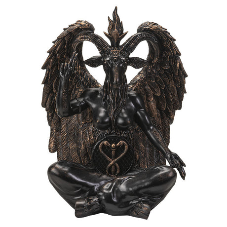 24" Baphomet Sitting Statue - Magick Magick.com