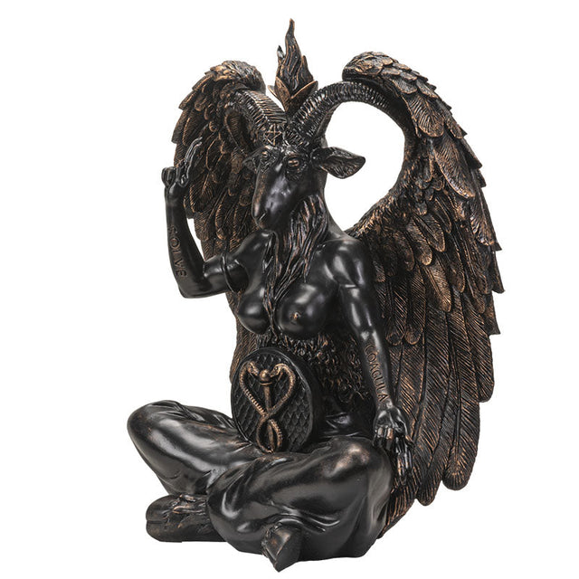 24" Baphomet Sitting Statue - Magick Magick.com